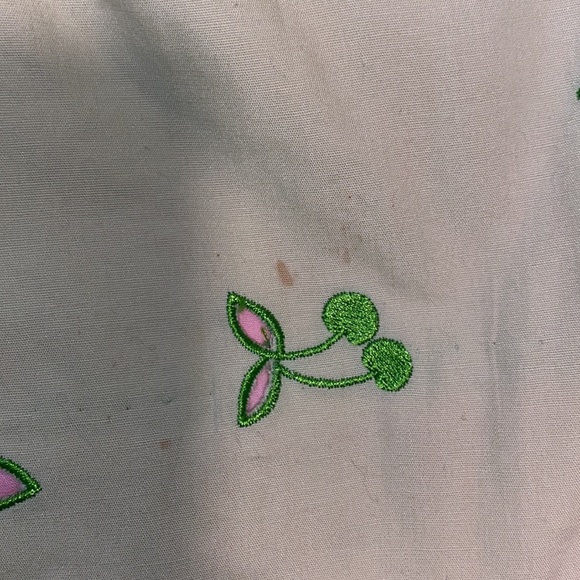 Lilly Pulitzer Lime Cherry Skirt - Picture 5 of 8